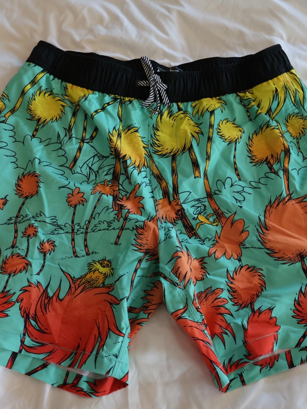 Billabong Dr Seuss Lorax board shorts sz M